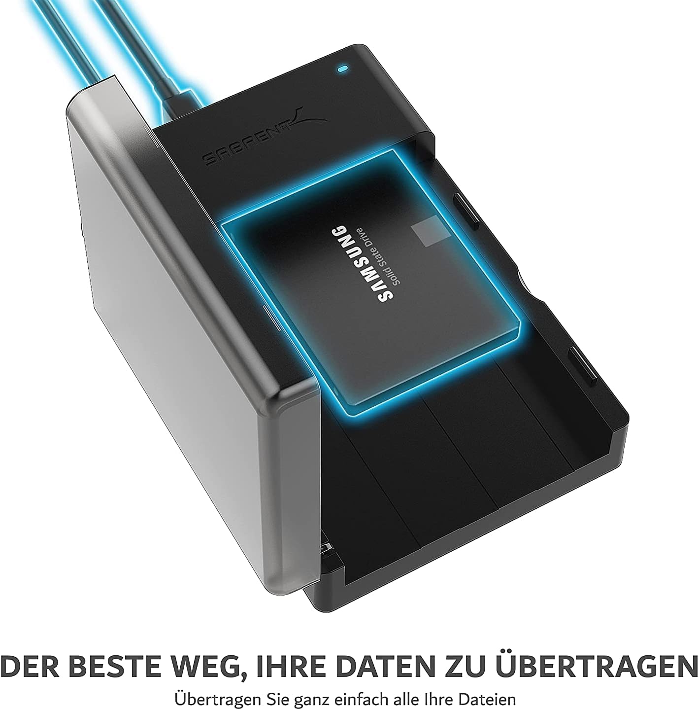 Detalle de SABRENT EC-DFLT Dockingstation für 2,5"/3,5" HDD/SSD