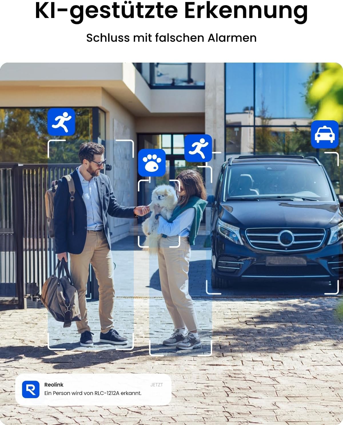Detalle 2 de Reolink RLC-1212A 12MP PoE Überwachungskamera