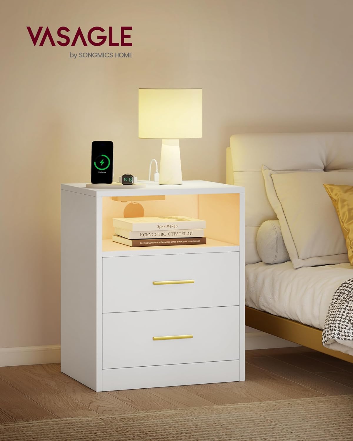 Thumbnail 3 de VASAGLE Custos Collection 2 tables de chevet