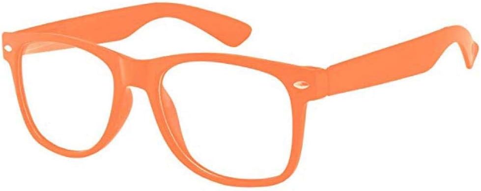 Detalle de Boolavard Kids Nerd occhiali clear lens geek senza ricetta UV400 (4-12 anni) rosa
