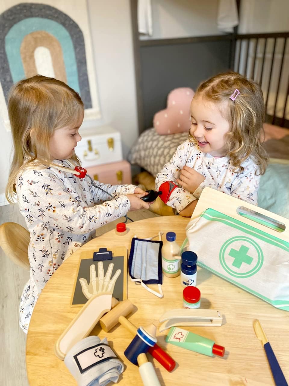 Thumbnail 2 de Small Foot Arzttasche mit umfangreichem Zubehör – Spielset für Kinder ab 3 Jahren