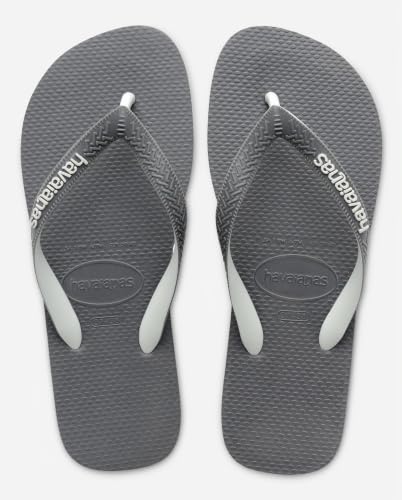 Thumbnail 6 de Havaianas Top Mix infradito unisex grigie con fascette bicolore, 39/40 EU