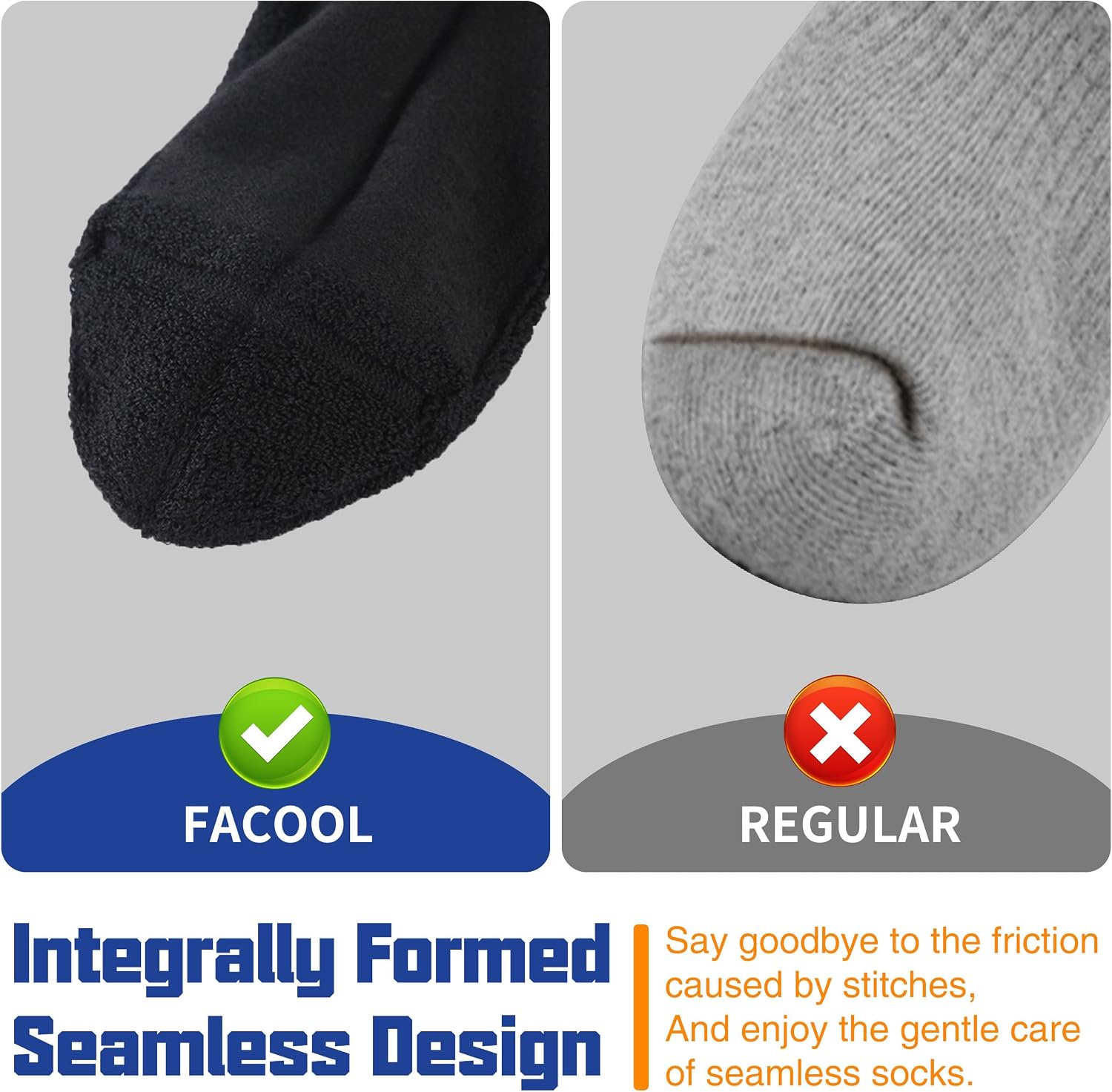 Thumbnail 5 de Facool Diabetic Socks Merino Wool 3 Pairs