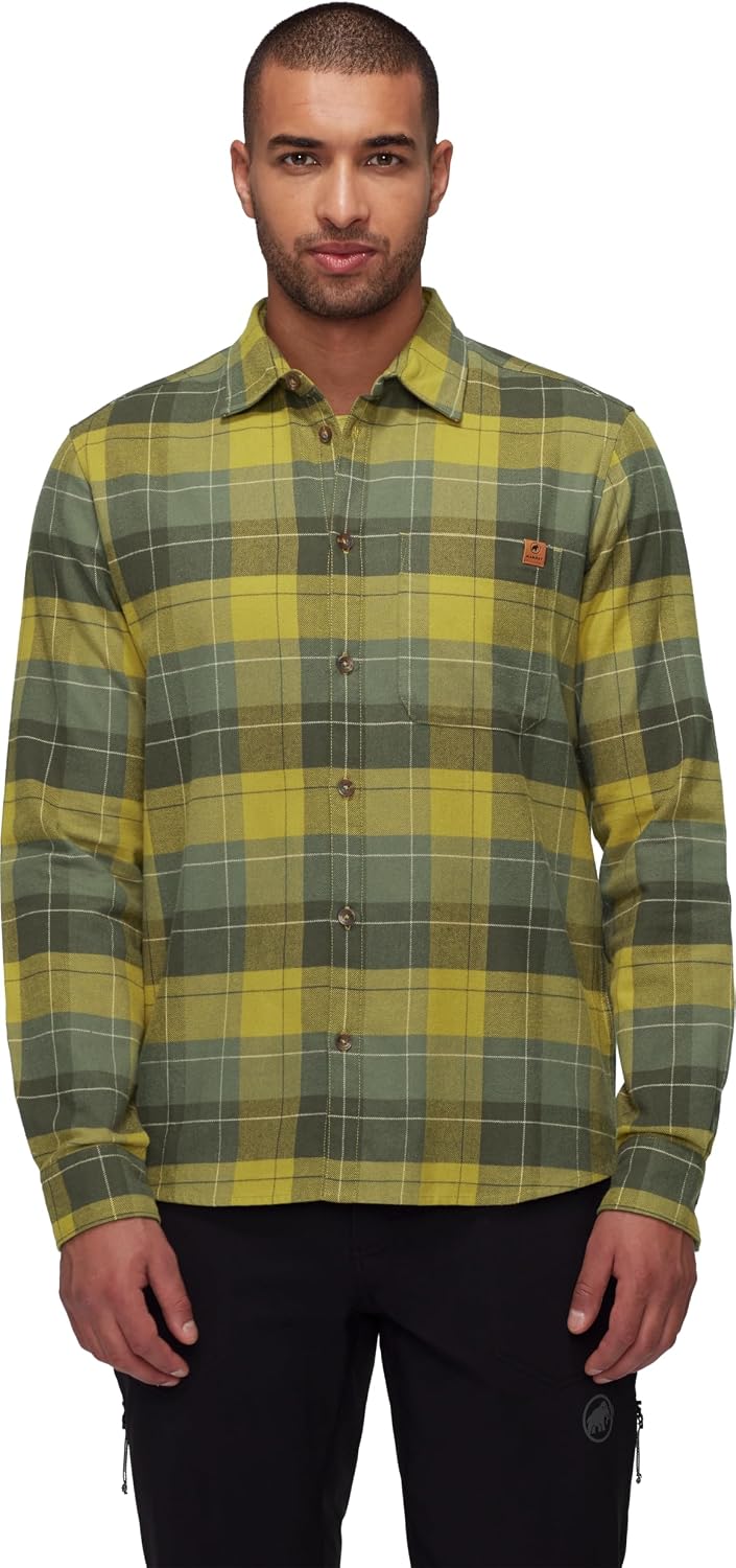 Detalle de Mammut Trovat Longsleeve Shirt da Uomo – Maglietta a maniche lunghe, pack da 1