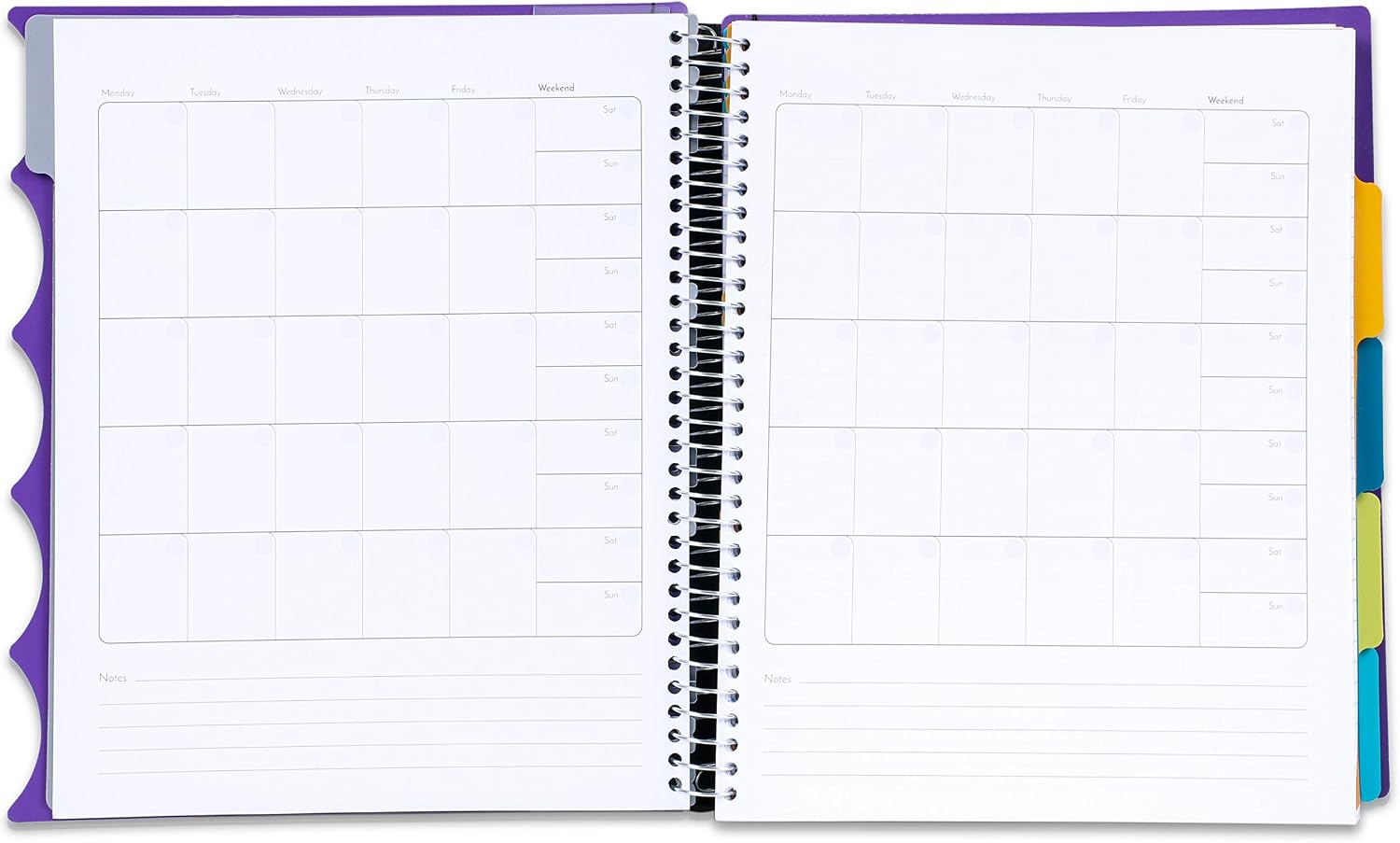 Detalle de Mintra Office Spiral Notebook, 5-Subject