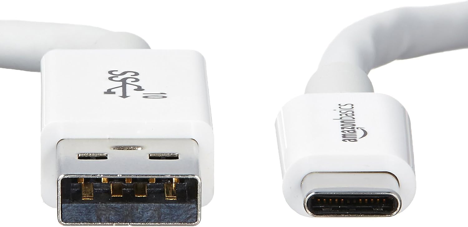 Thumbnail 4 de Amazon Basics Cavo di ricarica rapida USB-C a USB-A 3.1 Gen 2, 91 cm, bianco