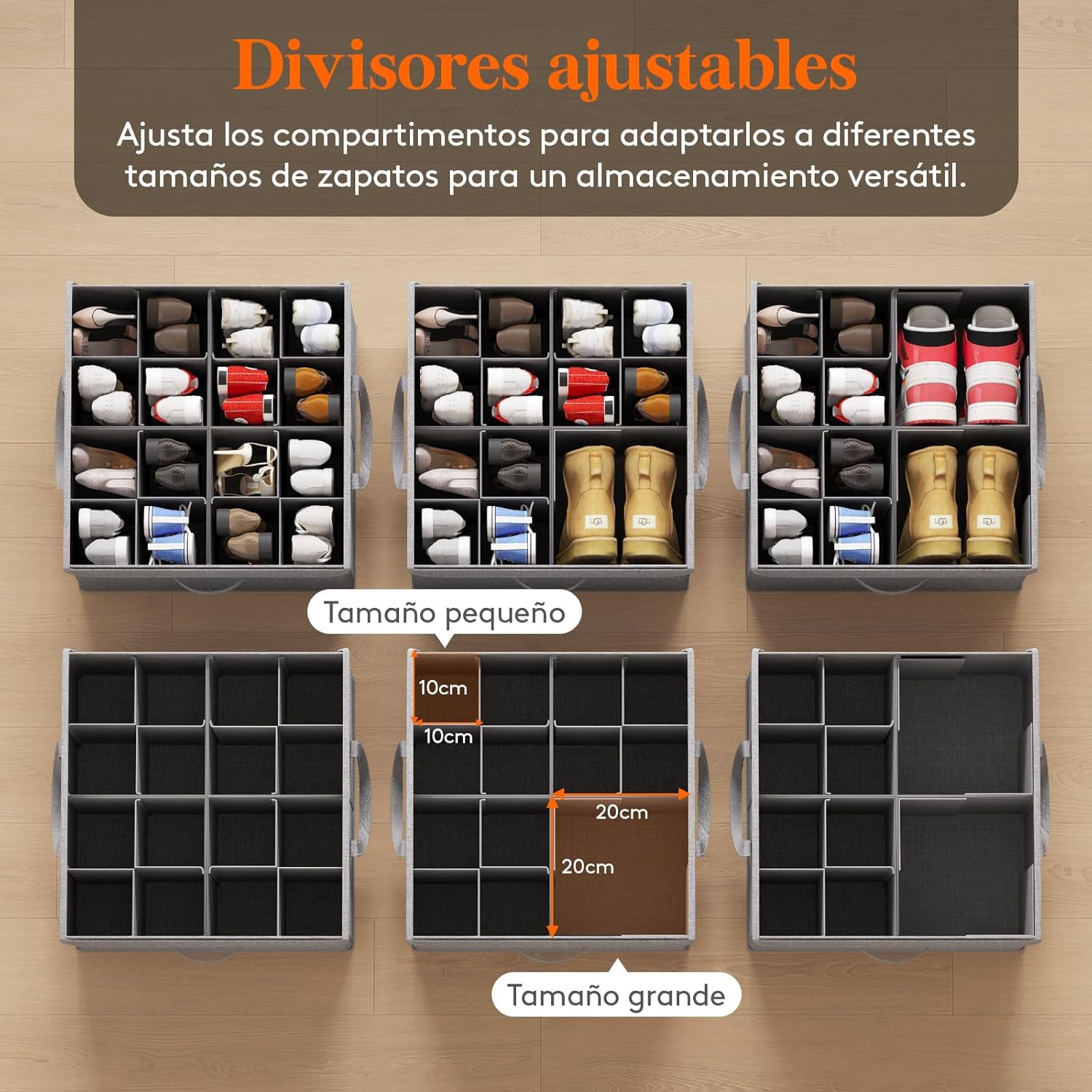 Thumbnail 1 de Lifewit Organizador de Zapatos Plegable para 16 Pares