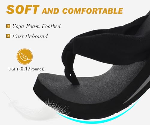 Detalle de KuaiLu Women's Arch Support Cushioned Sandals: Memory Foam Comfort for Summer Walks