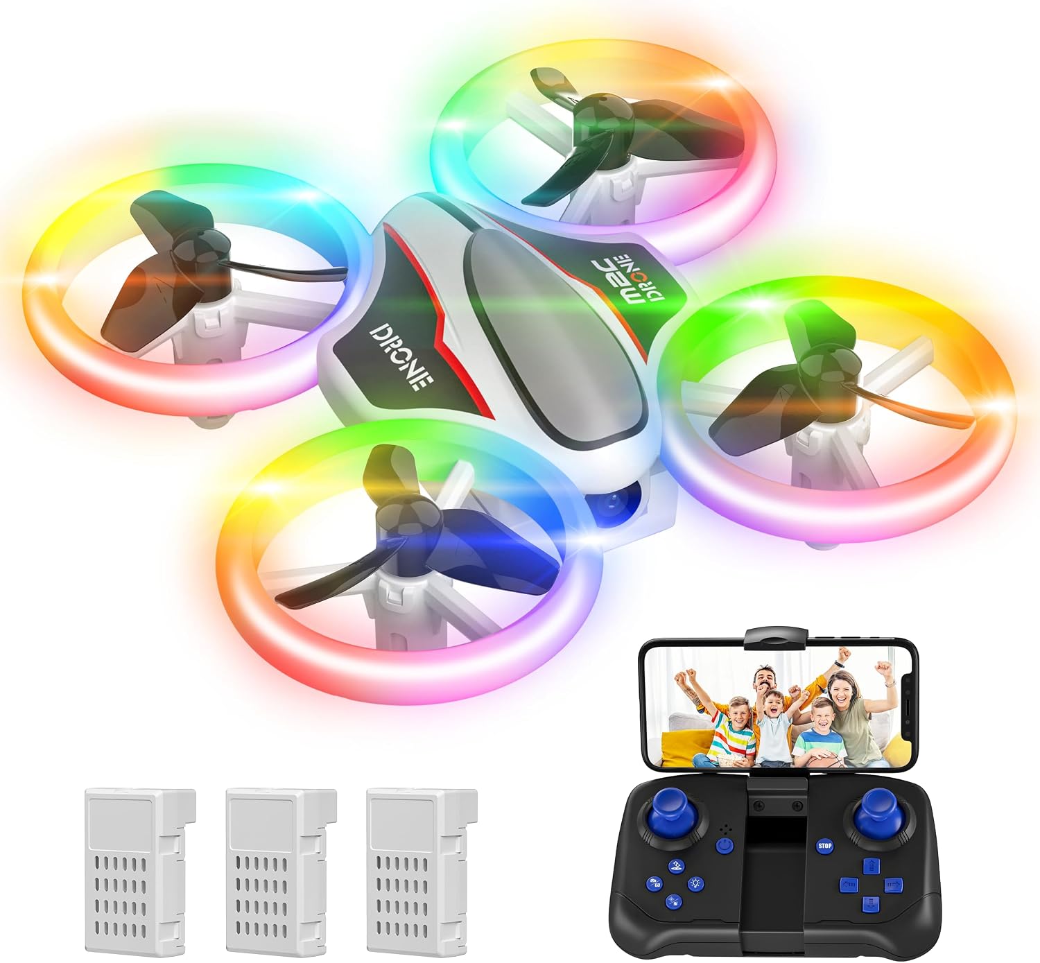 Thumbnail 5 de M2C Mini Drone 720P camera with 3 batteries