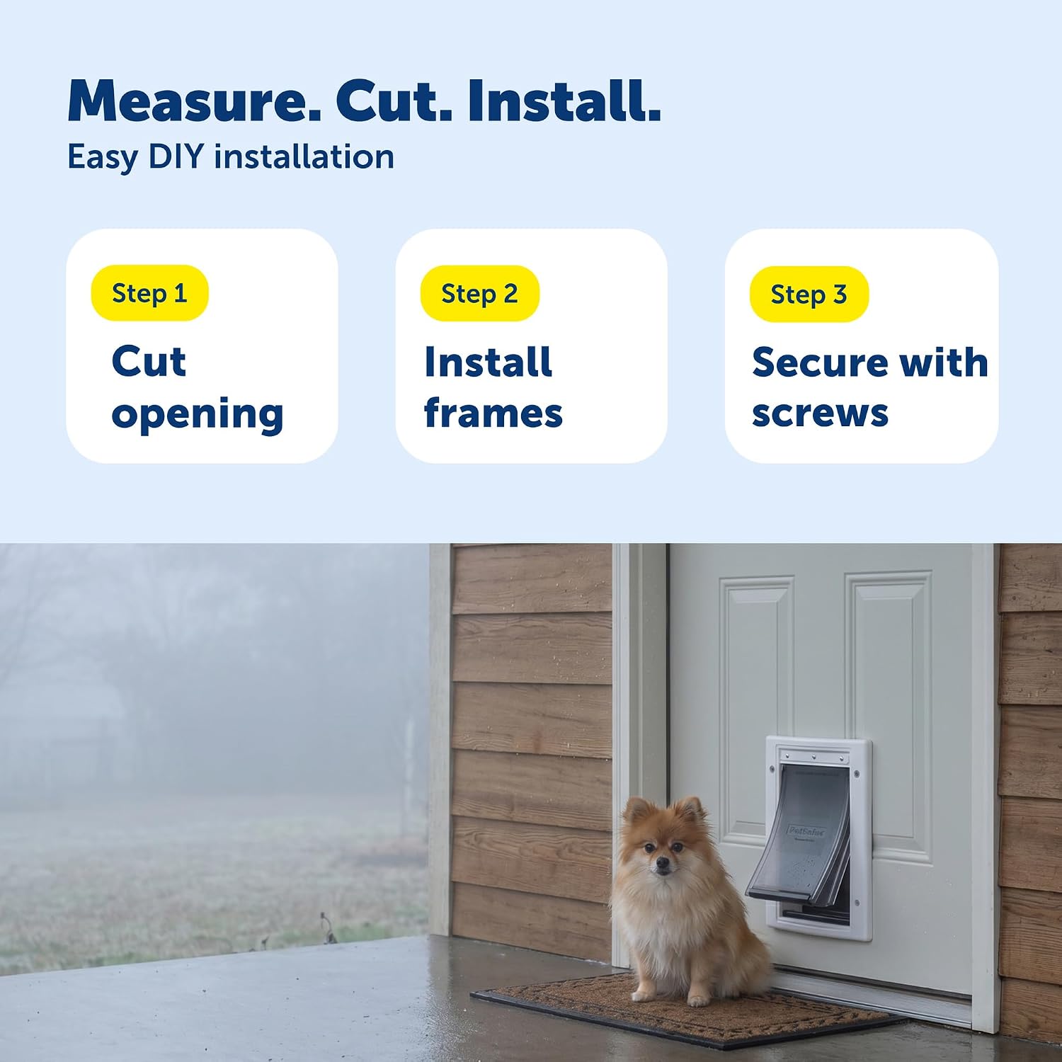 Detalle de PetSafe Plastic Pet Door, Small