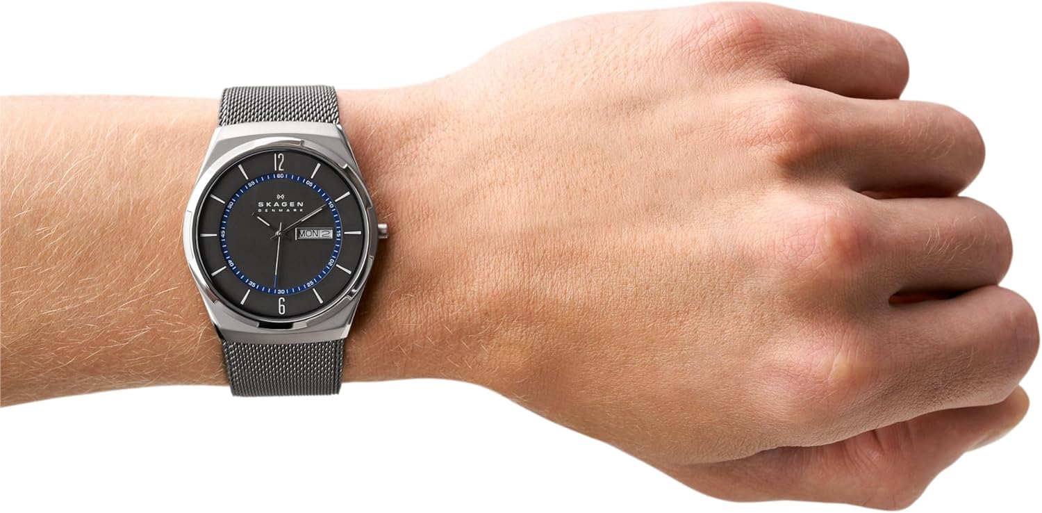 Thumbnail 4 de Skagen Melbye 40 mm reloj hombre gris y azul