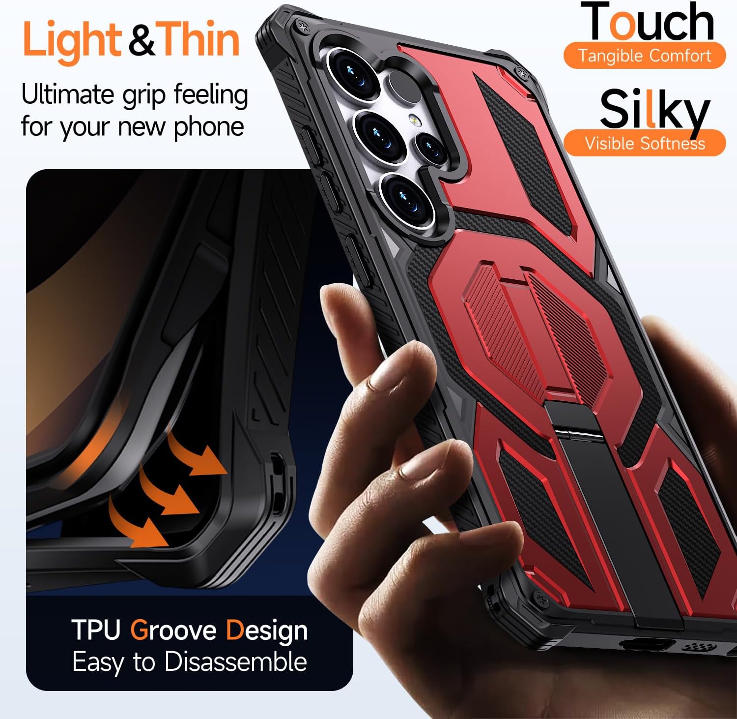 Detalle de Korecase phone case for Samsung Galaxy S25 Ultra