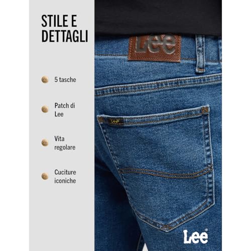 Thumbnail 5 de Lee Straight Fit Xm: jeans da uomo a gamba dritta, stile casual e versatile
