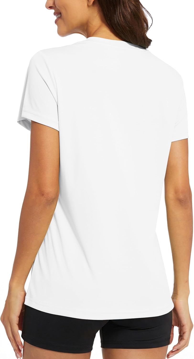 Detalle de MAGCOMSEN Women's Workout Shirt UPF 50+