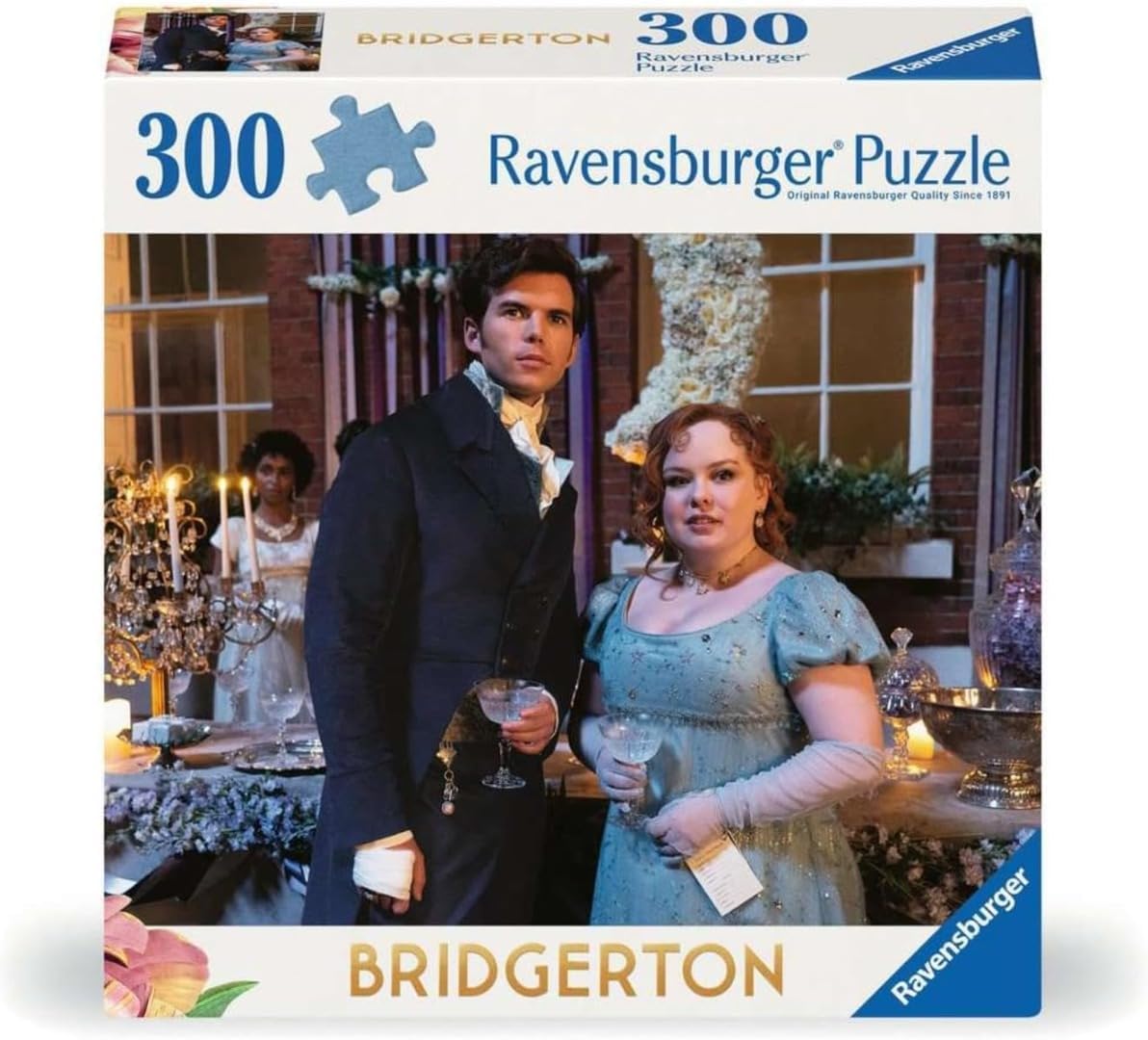 Detalle de Ravensburger Bridgerton 300-piece Jigsaw Puzzle for Ages 8+