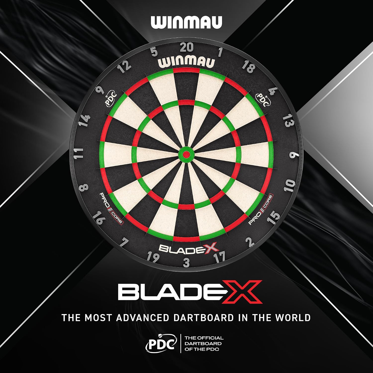 Detalle 2 de WINMAU bristle dartboard Blade 6