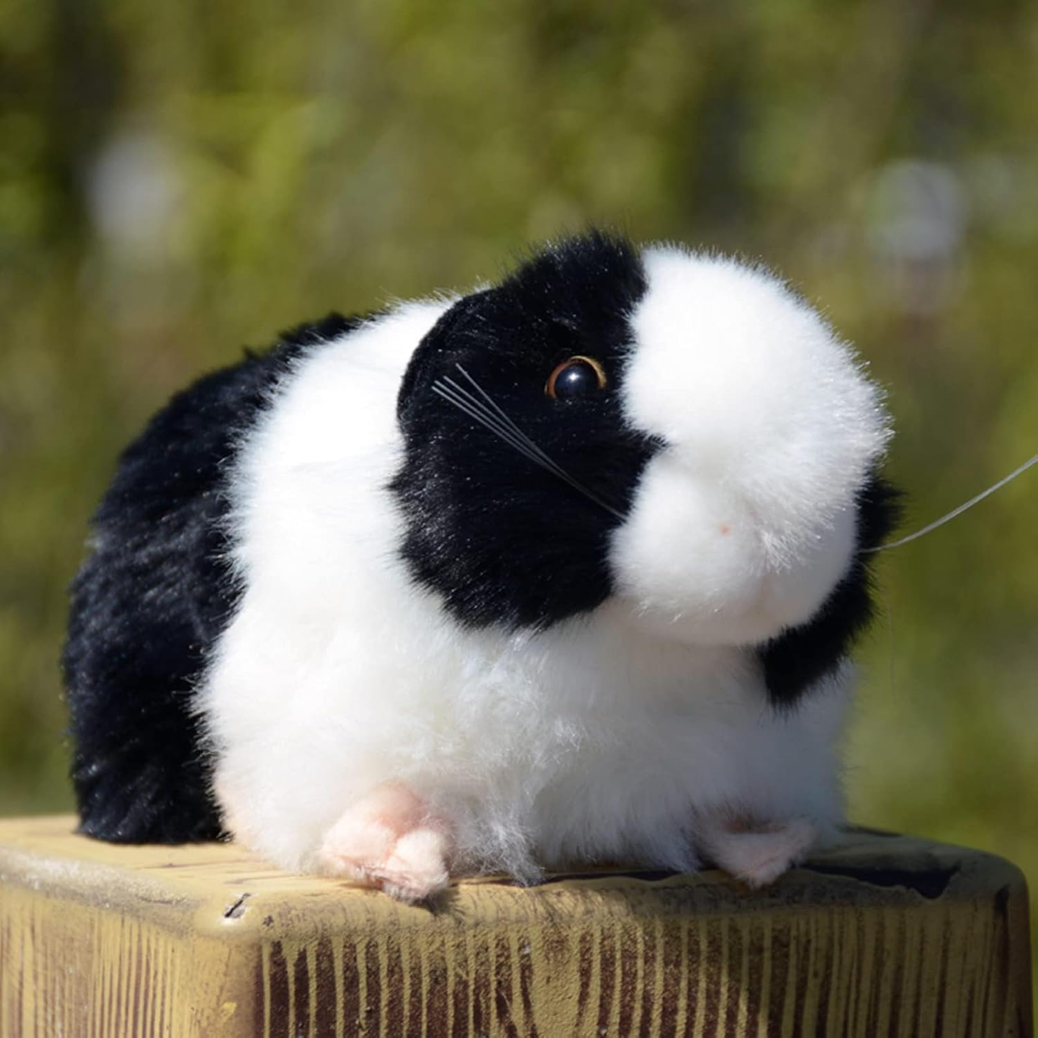 Detalle de Lilizzhoumax 18cm Guinea Pig Plush Toy – Realistic, Super Soft Stuffed Animal for Kids and Home Decor