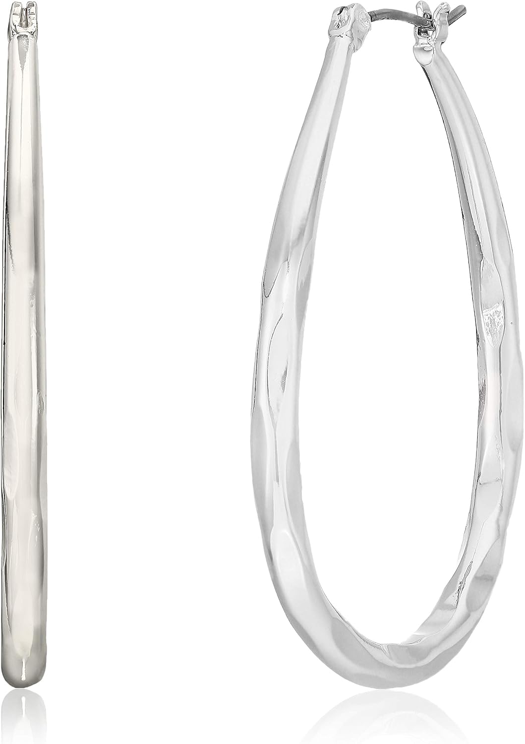 Detalle 1 de Nine West Hoop Earrings, 1.5-Inch