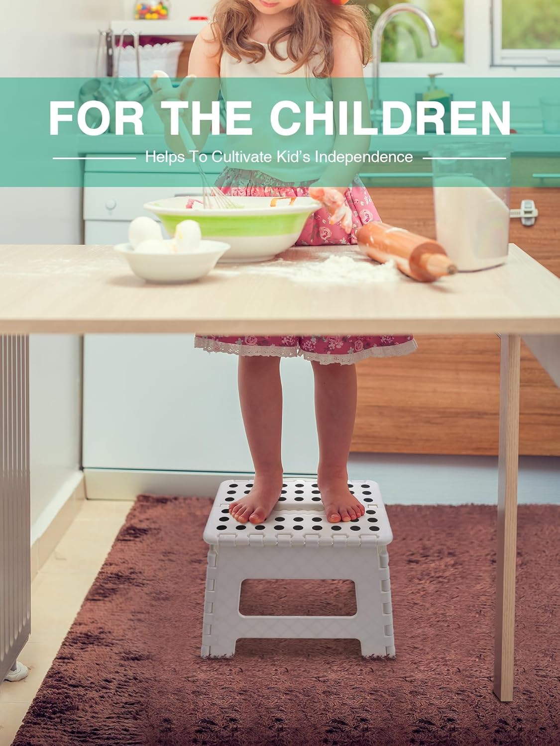 Thumbnail 5 de HEIMWOHL Folding Step Stool 9 Inch