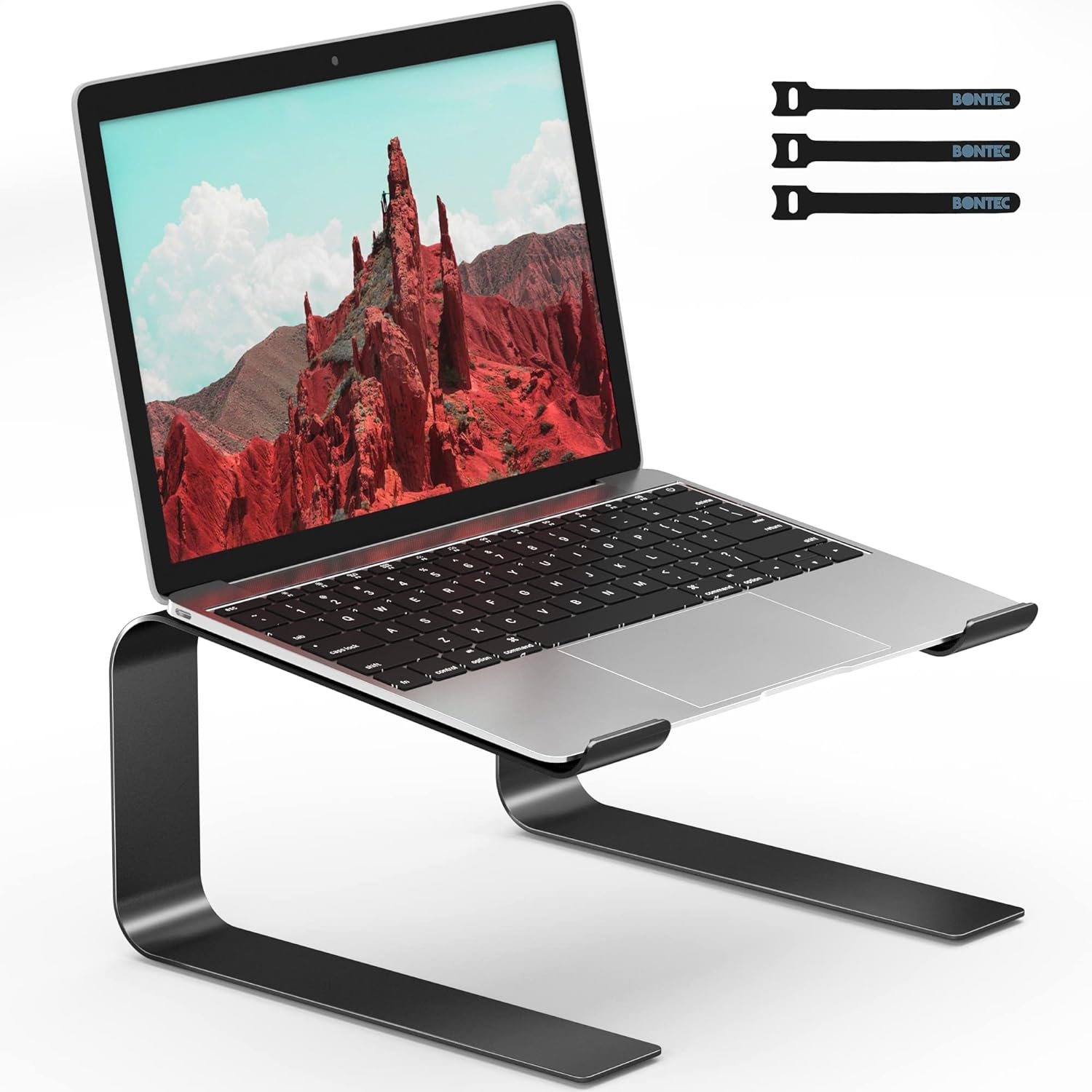 Detalle de BONTEC Ergonomischer Laptop‑Ständer für 10–17,3" Laptops