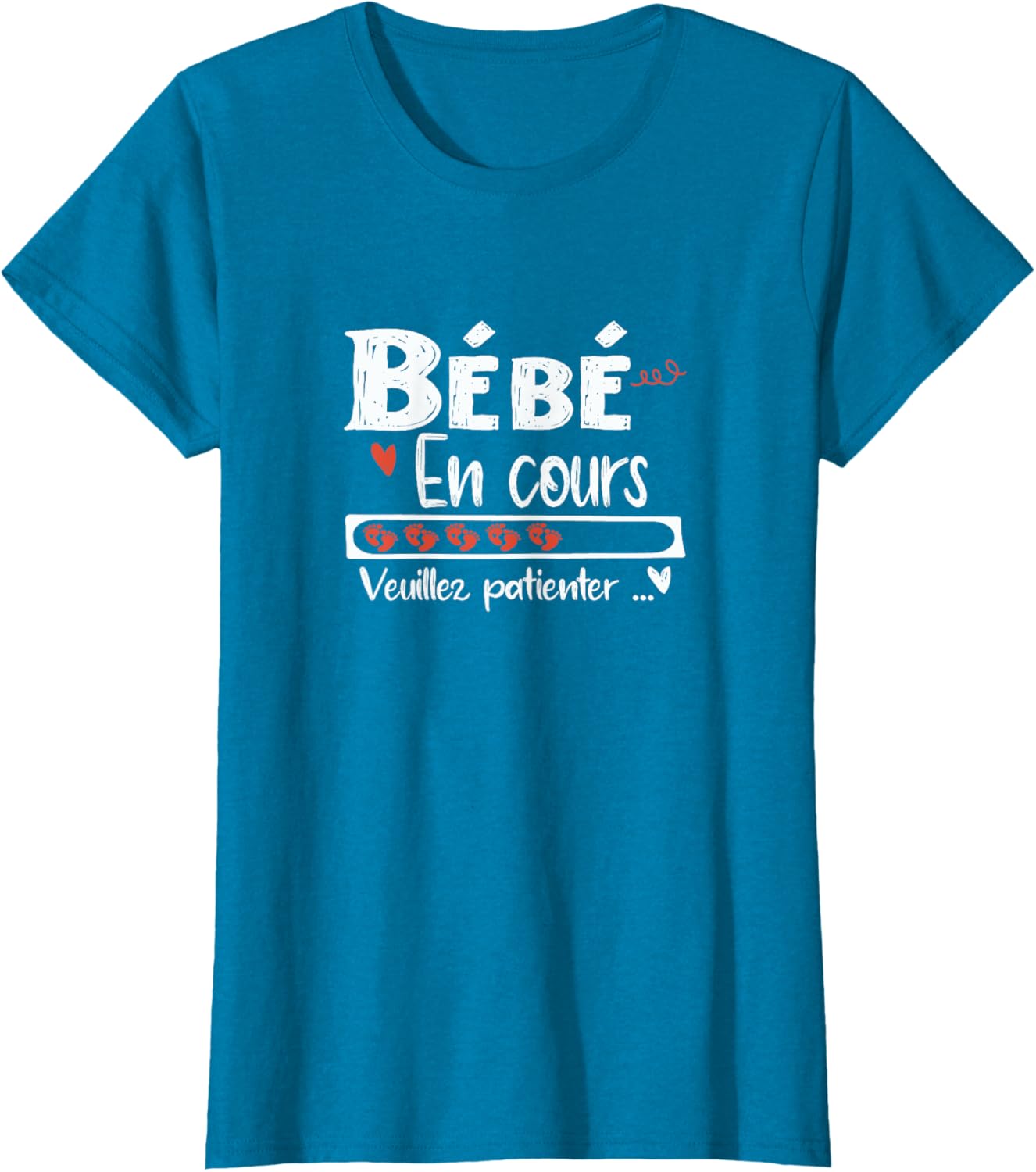 Detalle de Bébé en Cours – T-shirt annonce grossesse femme enceinte
