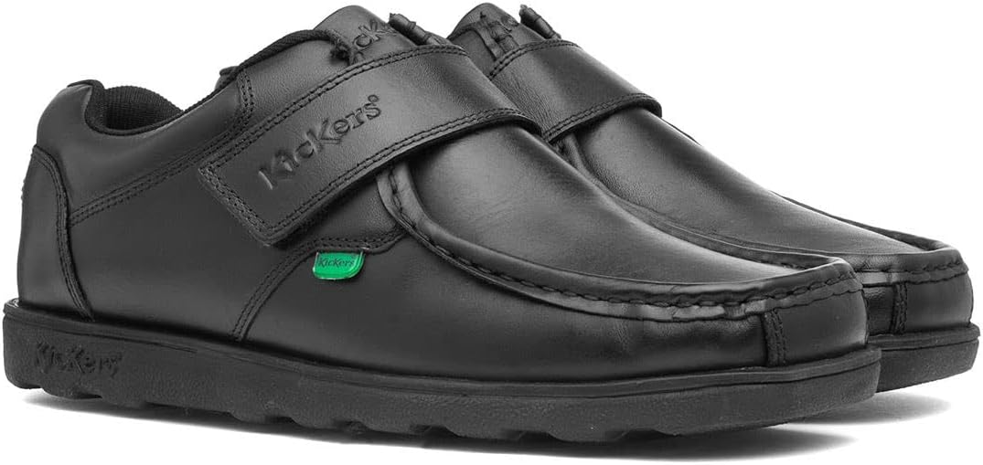 Thumbnail 6 de Kickers Fragma Single Strap Moc Toe Leather Shoes – Practical Comfort and Durability