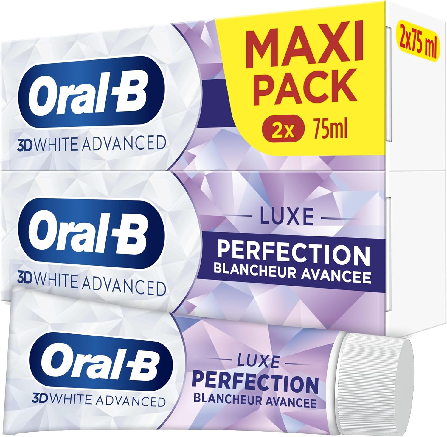 Thumbnail 5 de Dentifrice 3D White Advanced Luxe Menthe 12 x 75 ml