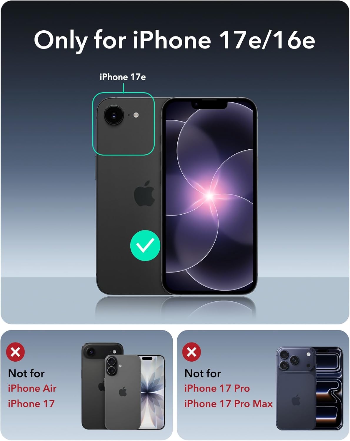 Thumbnail 1 de ESR 17e/16e Case 7X Military-Grade Protection