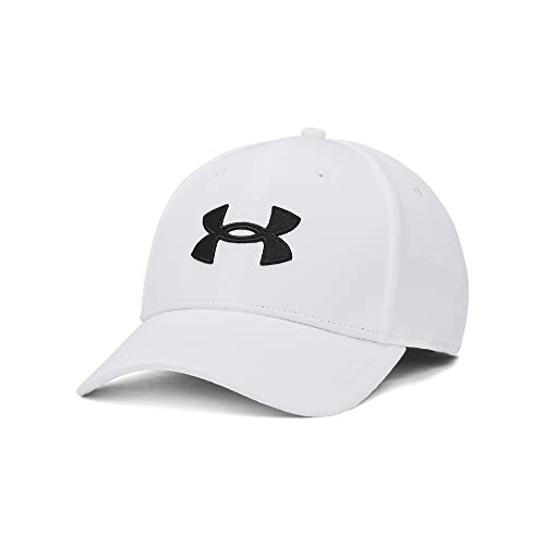 Detalle de Under Armour Blitzing Low Stretch Fit Cap - White/Noir, M/L