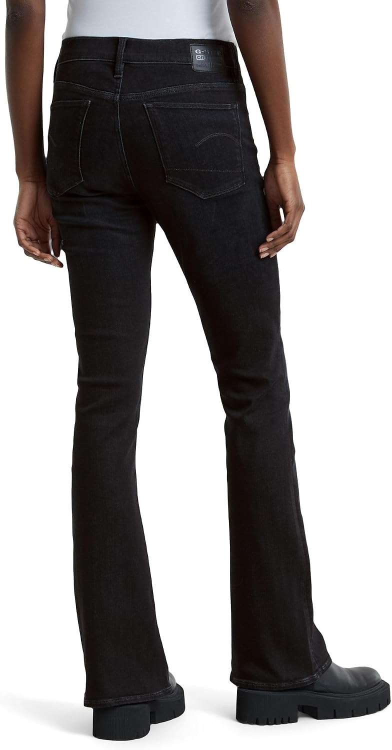 Detalle 2 de G-STAR Damen 3301 Flare Jeans – timeless denim with a comfortable fit
