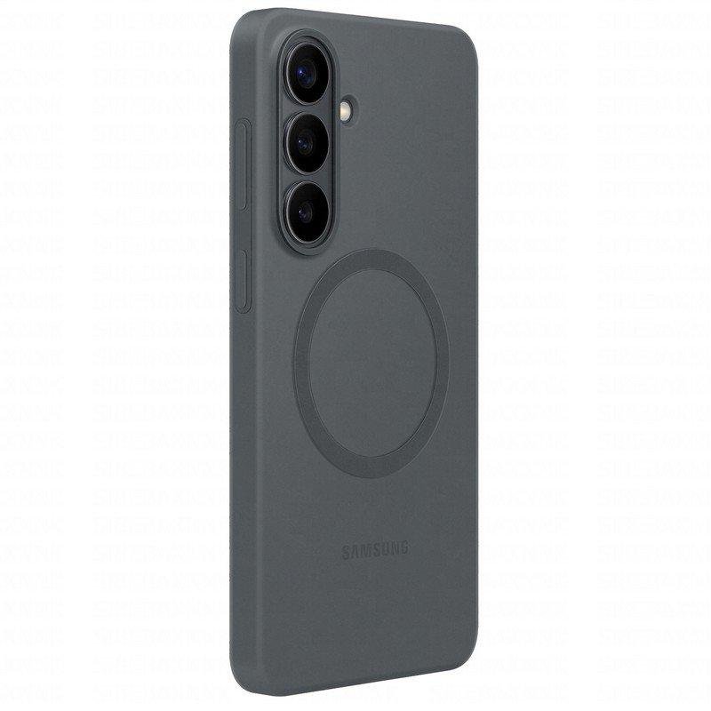 Detalle 2 de Funda magnética de silicona Samsung EF-ES947CBEGWW para Galaxy S26 Plus con MagSafe y carga inalámbrica