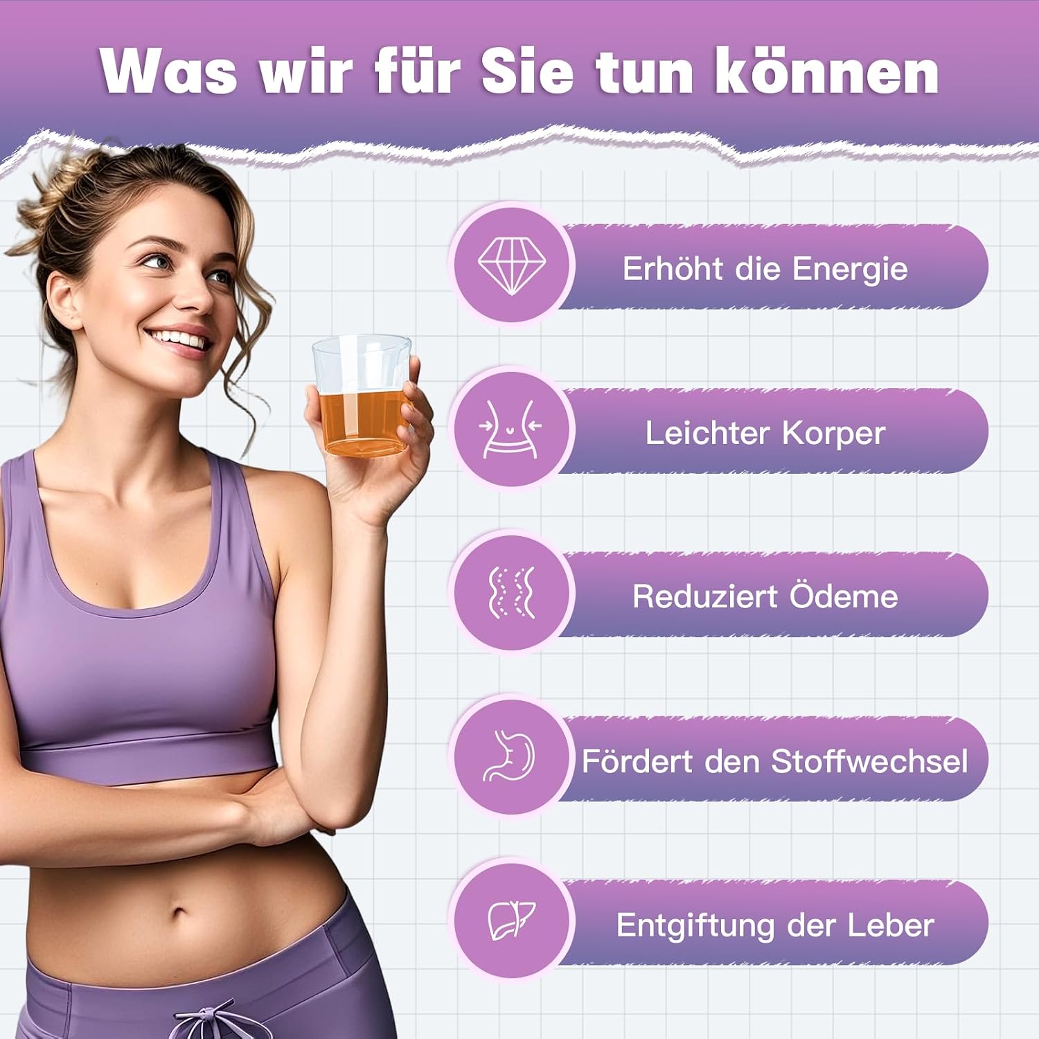 Thumbnail 3 de Detox Tee zum Abnehmen – 28 Tage Natürliche Kräutermischung mit Lotusblatt, Wintermelone, Cassia-Samen, Hawthorn & Grüner Tee