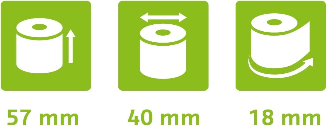 Thumbnail 3 de Exacompta Rif. 40761E – Confezione da 20 bobine termiche per carta di credito, 57×40 mm