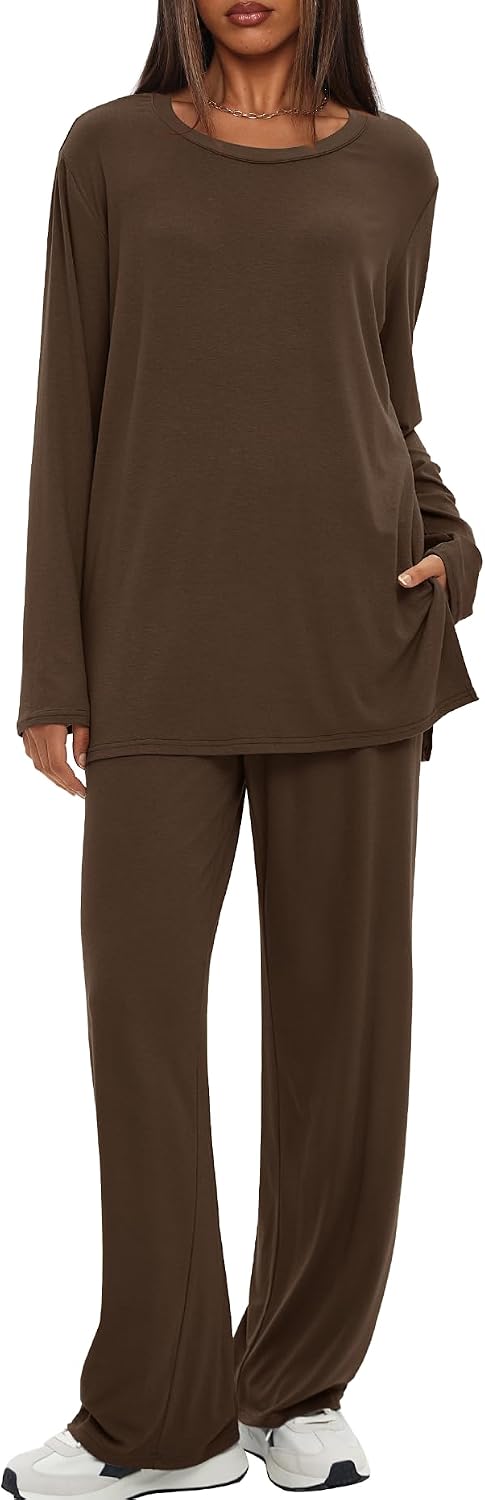 Thumbnail 5 de Darong 2-Piece Lounge Set 2 Piece Wide Leg