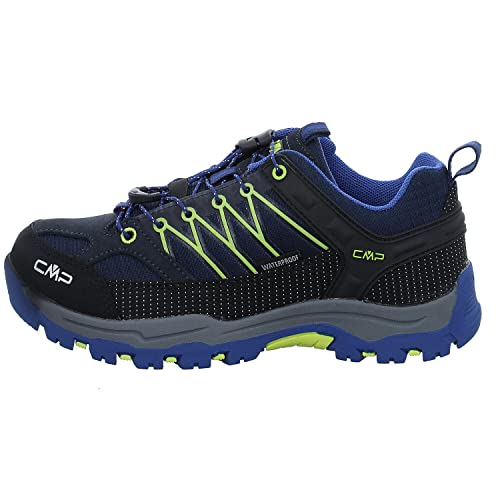 Detalle de CMP Kids Rigel Low Trekking Shoes Wp - Scarpe da trekking impermeabili per bambini e ragazzi, B.Blue-Electric 33 EU