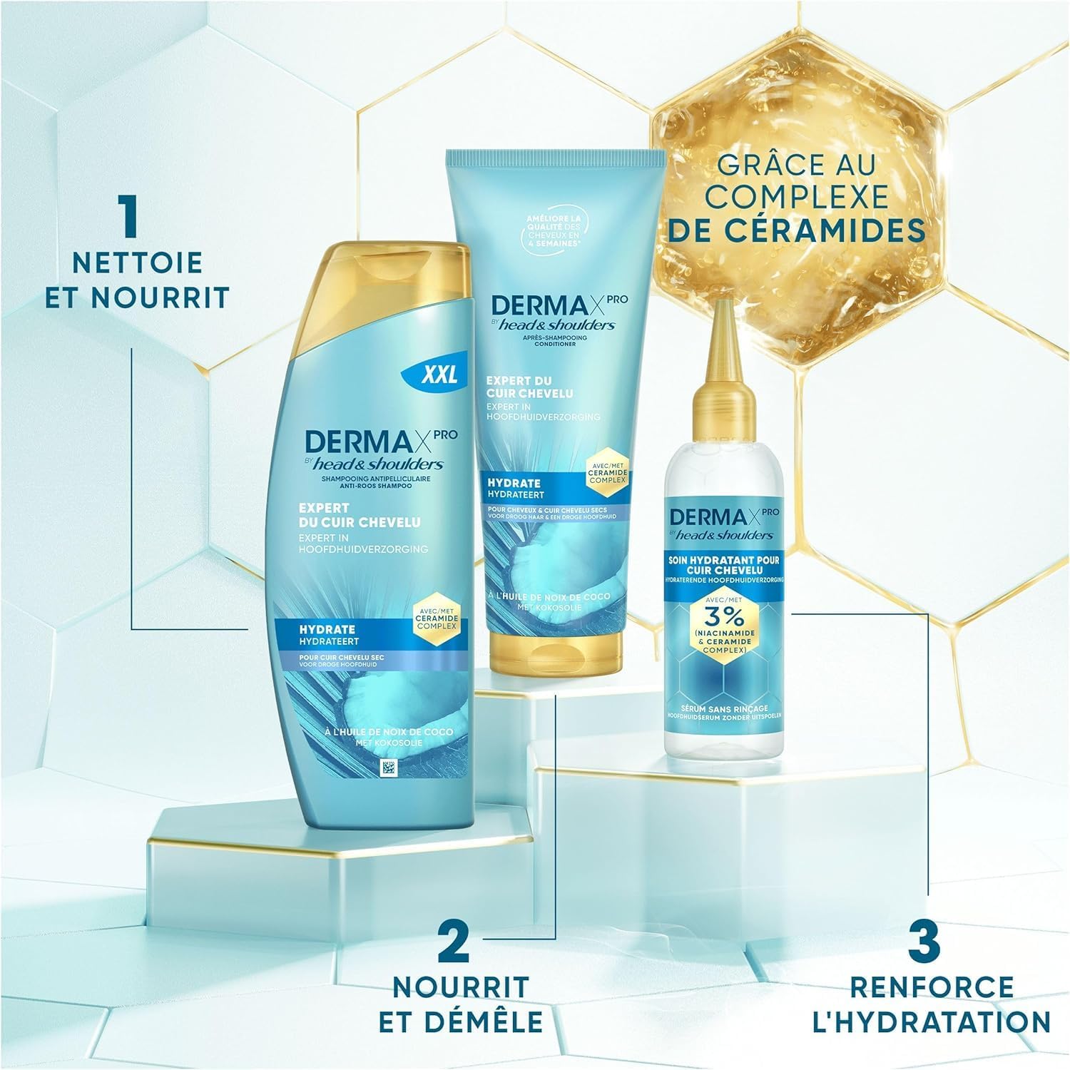 Thumbnail 6 de DermaXPro By Head & Shoulders 2x500ml Hydratant