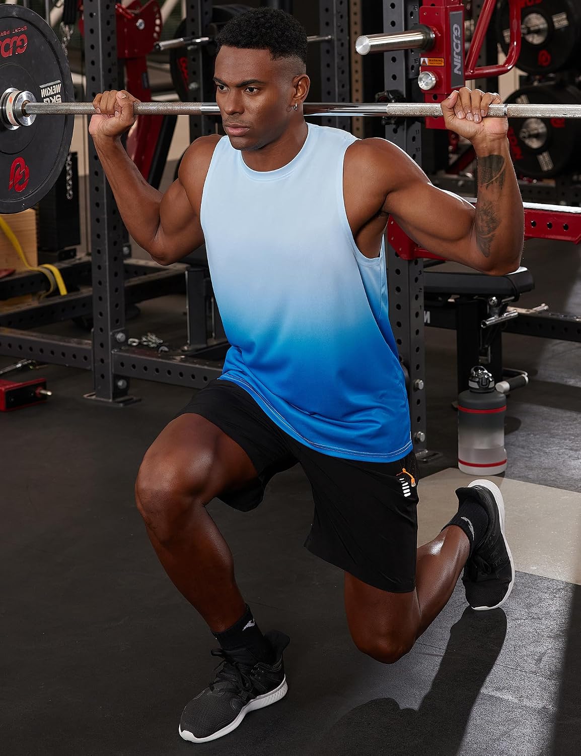 Thumbnail 3 de LUWELL PRO 3 Pack: Men's Tank Top Vest – Quick-Dry, Breathable Training Tees