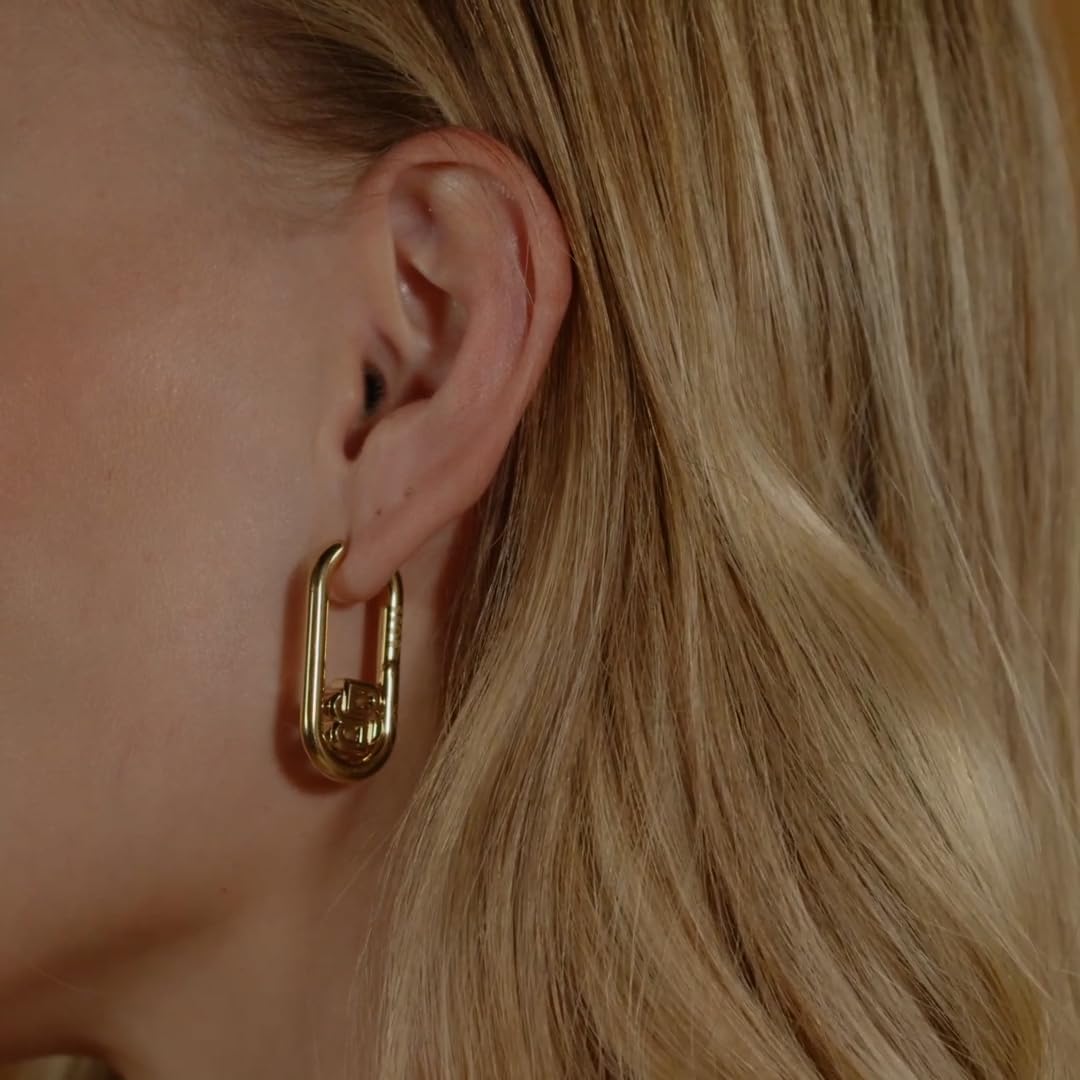 Thumbnail 4 de BOSS 1580629 Pendientes Hinge Oro amarillo con charm