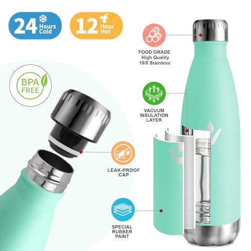 Thumbnail 1 de Botella Térmica 500 ml acero inoxidable reutilizable 💧