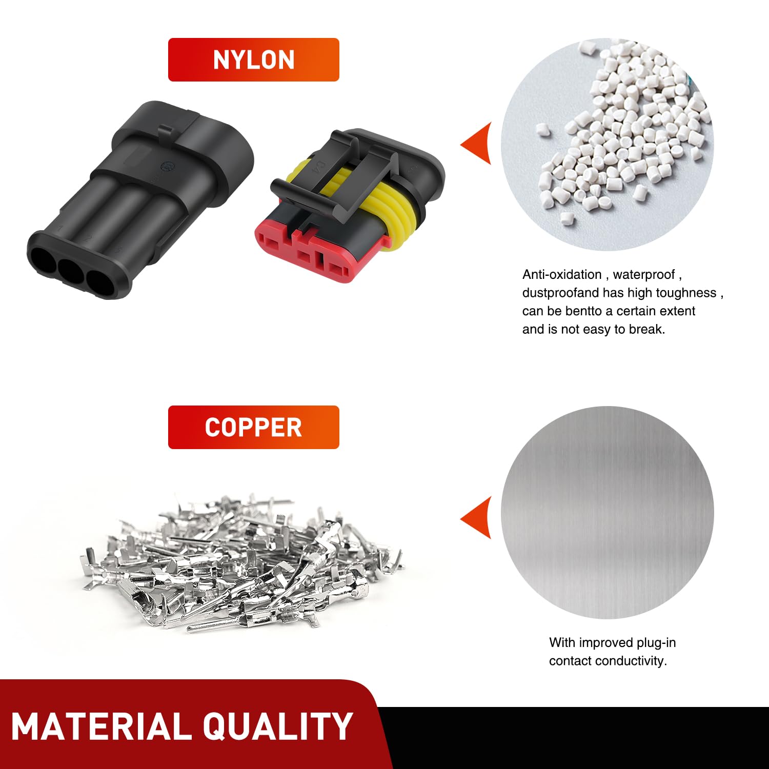 Thumbnail 3 de Nilight 622PCS Electrical Connector Set for Car & Motorcycle 📦