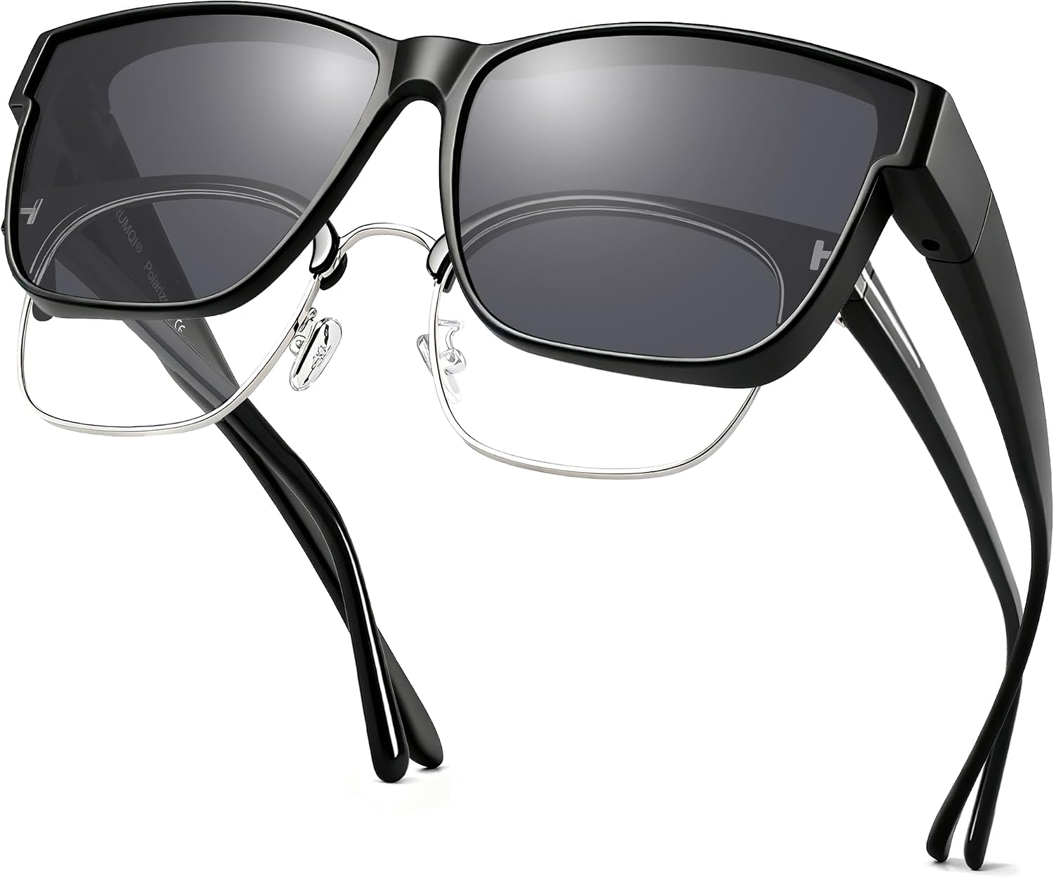 Detalle de URUMQI Sunglasses Fit Over Glasses for Men and Women – Polarised UV400