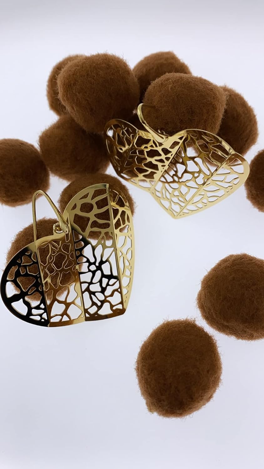 Detalle de Orecchini origami in argento 925 placcati oro 18K – 10:10, stile italiano