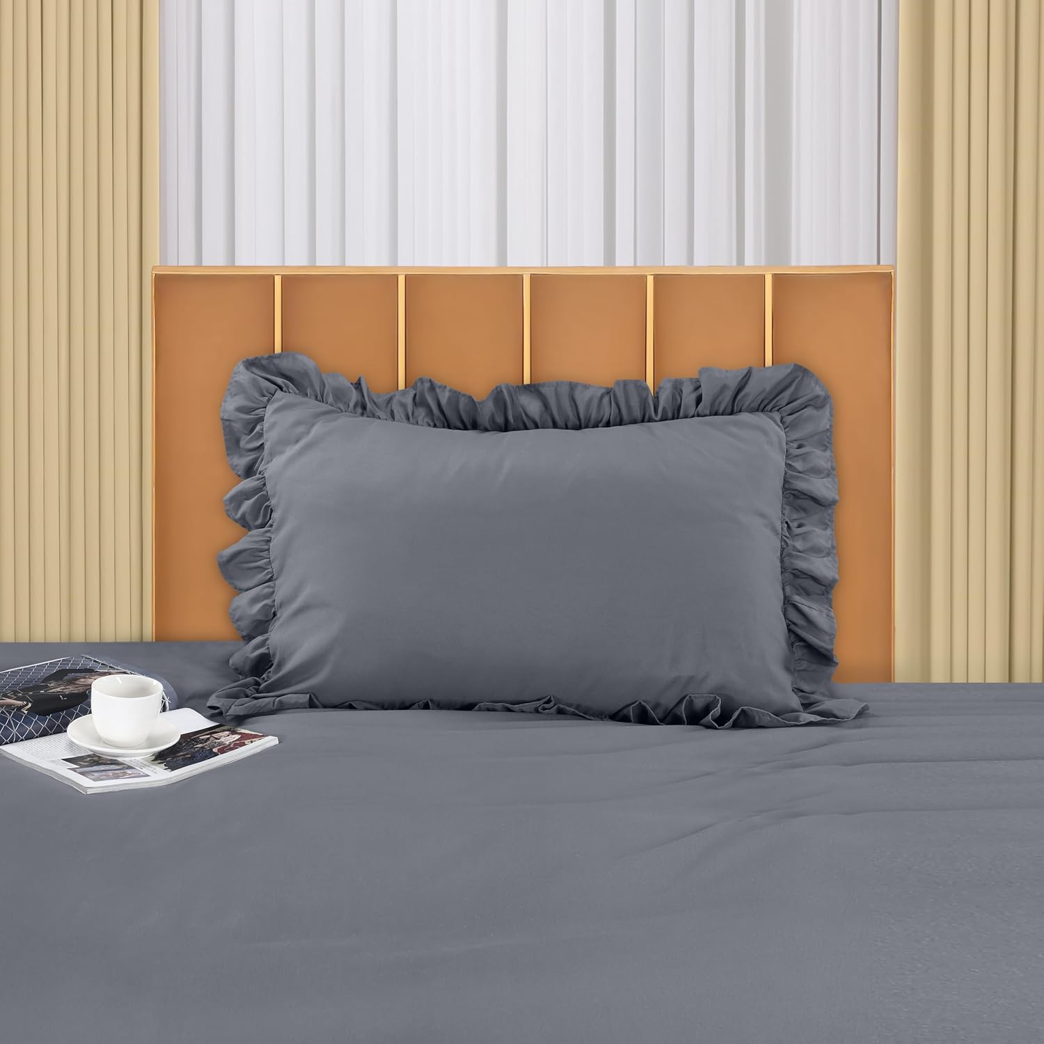 Thumbnail 2 de Utopia Bedding Ruffle Duvet Cover