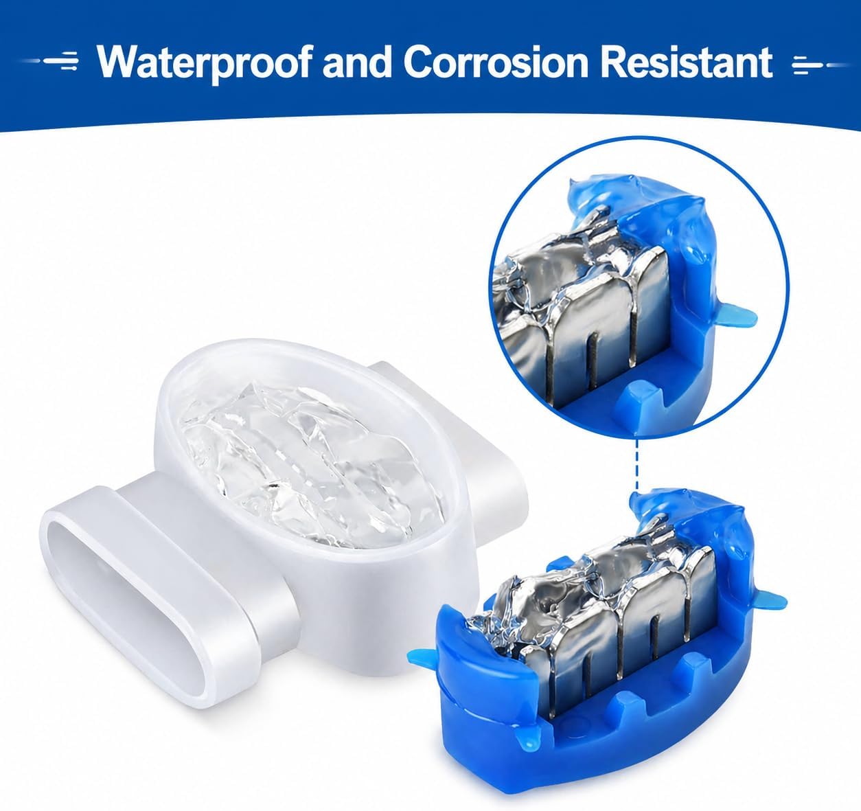 Thumbnail 3 de VABNEER Gel-Filled 3-Wire Cable Connectors (30) for Outdoor Wiring