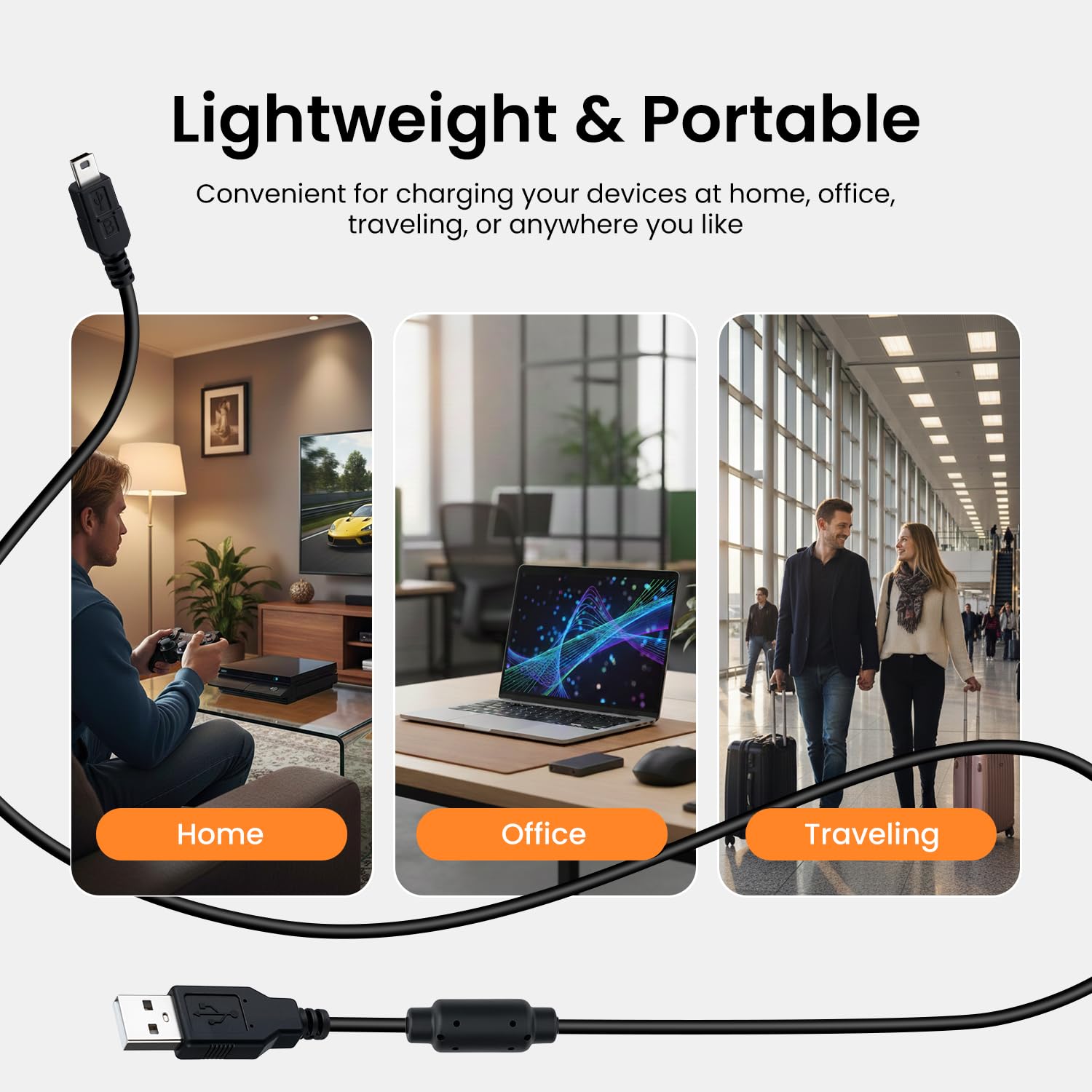 Thumbnail 5 de Tolesum Câble charge PS3 3 m 🔌