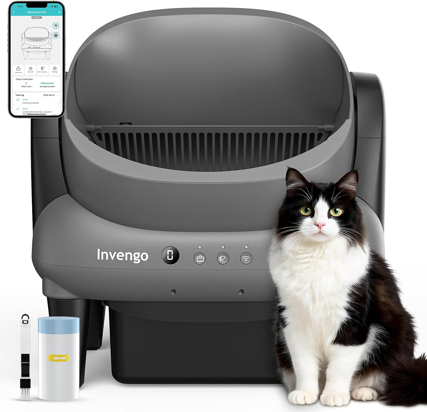 Detalle de Invengo Automatic Cat Litter Box