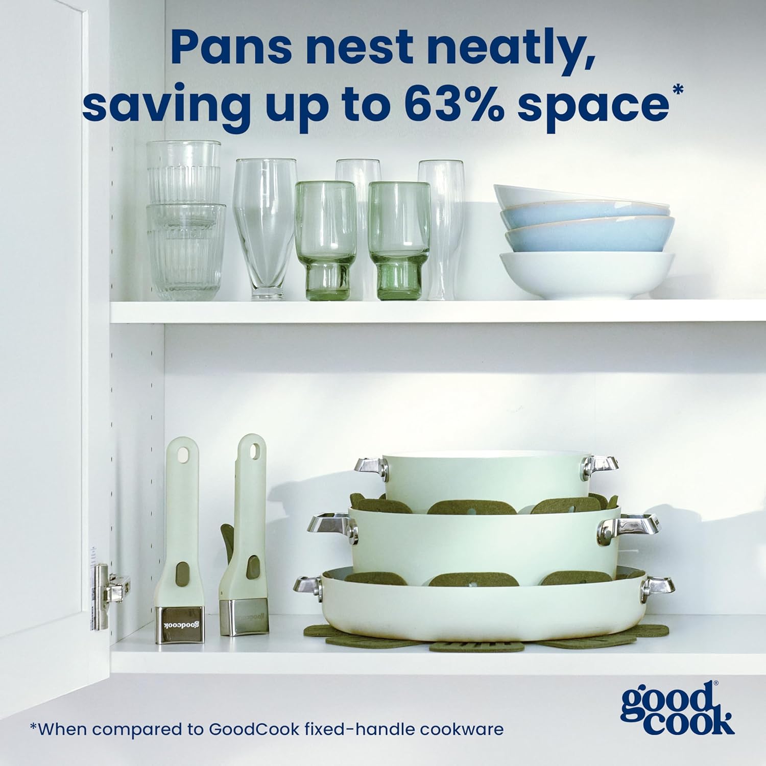 Thumbnail 6 de GoodCook Ceramic Cookware 14-Piece Set