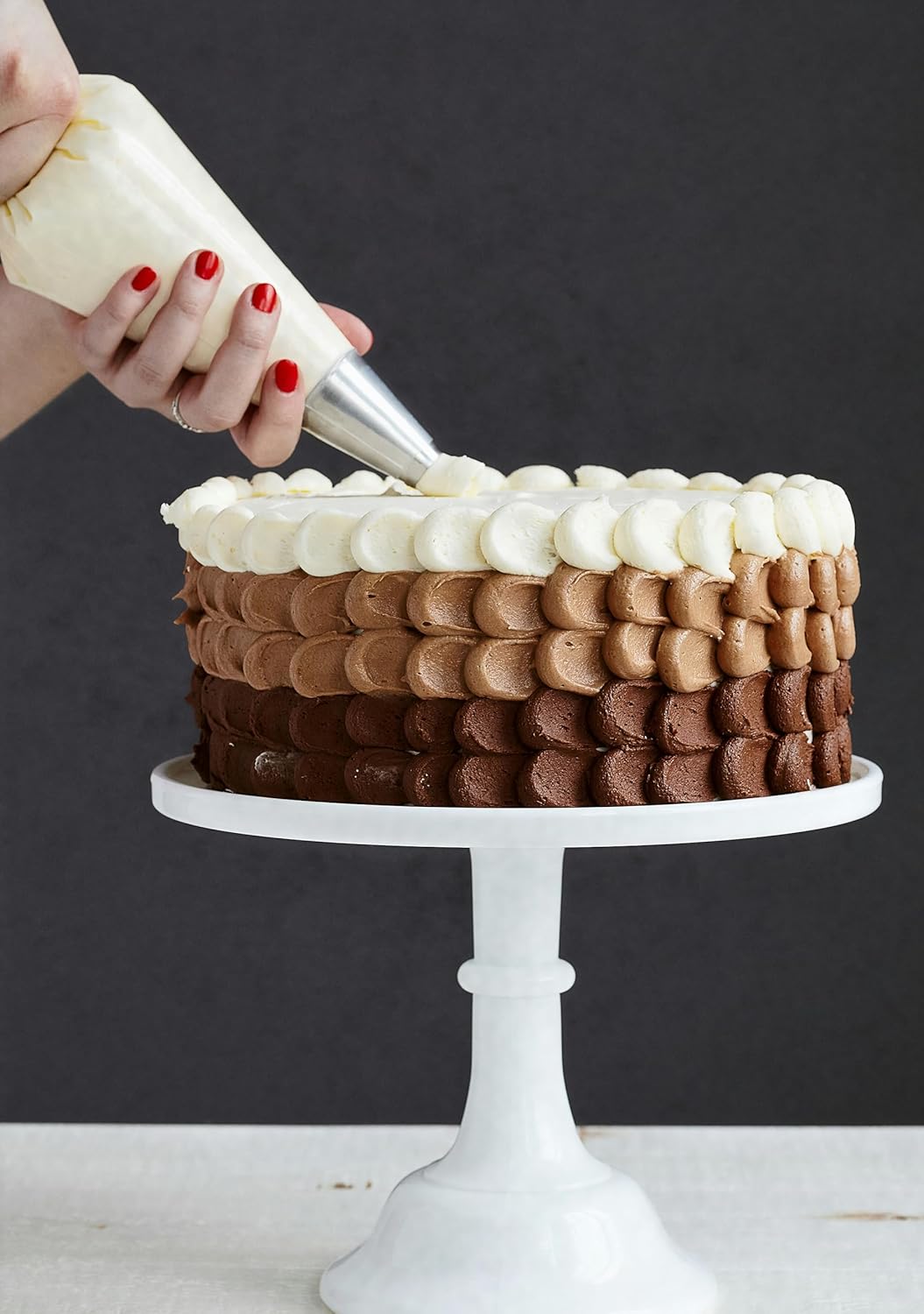Thumbnail 1 de RUF Torten-Creme Vanille (Profi Line), 1x1000 g – mit Milch luftig aufschlagen, für Torten & Cupcakes
