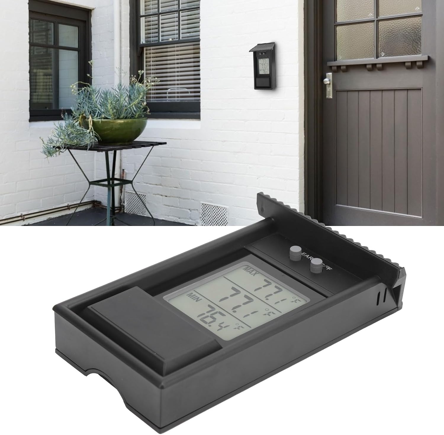 Detalle 2 de FTVOGUE FTVOGUE1qdc3muntp digitale buitenthermometer, -20 tot 50 °C