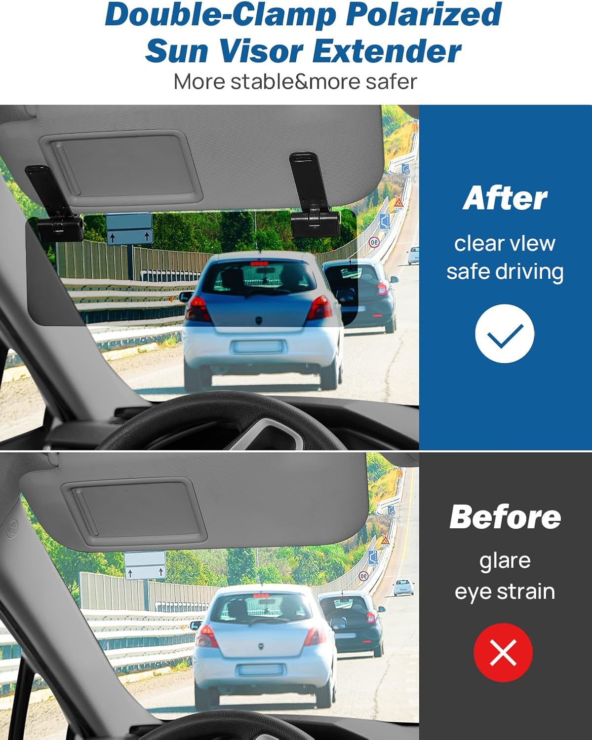 Thumbnail 1 de JOYTUTUS Sun Visor Extender UV400 for Cars 😎